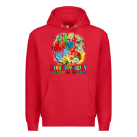 Red neurodiversity celebrate the spectrum Premium Hoodie - JahusDesignShop