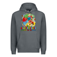 Rock neurodiversity celebrate the spectrum Premium Hoodie - JahusDesignShop