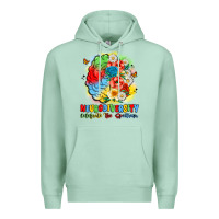 Seafoam neurodiversity celebrate the spectrum Premium Hoodie - JahusDesignShop