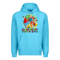 Ocean Blue neurodiversity celebrate the spectrum Premium Hoodie - JahusDesignShop
