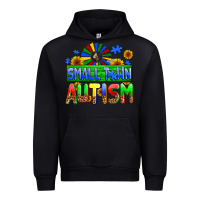 Black small town autism Urban Hoodie - AdoDesignShop