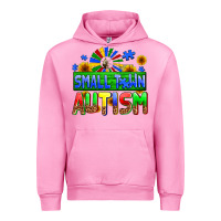 Fuchsia Pink small town autism Urban Hoodie - AdoDesignShop