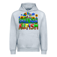 Heather Grey small town autism Urban Hoodie - AdoDesignShop