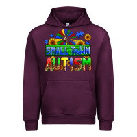 Mauve Wine small town autism Urban Hoodie - AdoDesignShop