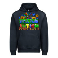 Navy small town autism Urban Hoodie - AdoDesignShop
