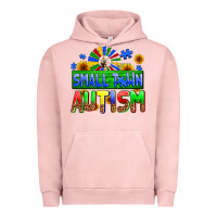 Pigment Salmon small town autism Urban Hoodie - AdoDesignShop