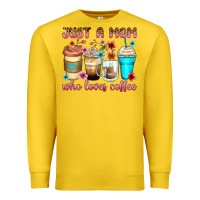 Lemon just a mom who loves coffee Premium Sweatshirt - Zillion Design Studio
