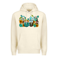 Sandshell gemstone coffee cups Premium Hoodie - AdoDesignShop