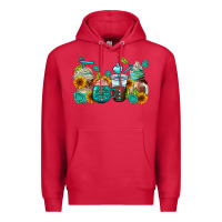 Cardinal gemstone coffee cups Premium Hoodie - AdoDesignShop