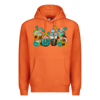 Carrot gemstone coffee cups Premium Hoodie - AdoDesignShop