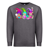 Charcoal Heather hair styles gnomes Premium Sweatshirt - Zillion Design Studio