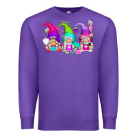 Purple hair styles gnomes Premium Sweatshirt - Zillion Design Studio