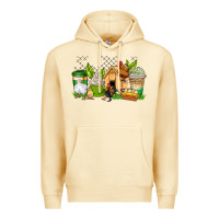 Pina Colada chicken coffee cups Premium Hoodie - AdoDesignShop