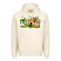 Tofu chicken coffee cups Premium Hoodie - AdoDesignShop