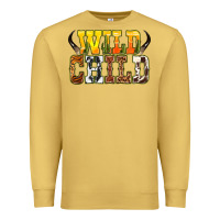 Antique Gold Western wild child Premium Sweatshirt - texasbilliewilder