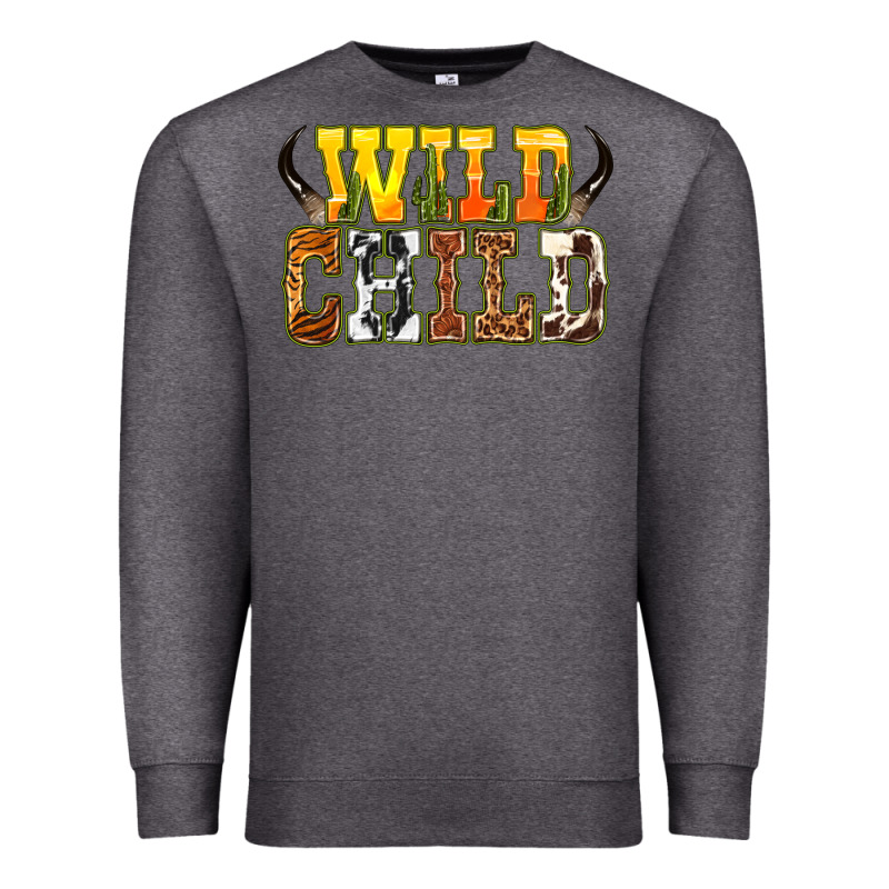 Western Wild Child Premium Sweatshirt by texasbilliewilder | Teevron