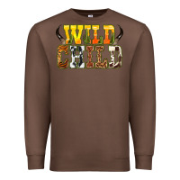 Chestnut Western wild child Premium Sweatshirt - texasbilliewilder