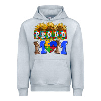 Heather Grey proud mom Urban Hoodie - AdoDesignShop