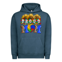 Pigment Midnight Navy proud mom Urban Hoodie - AdoDesignShop