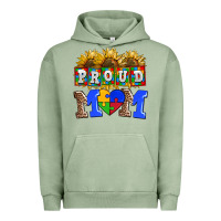 Pigment Oil Green proud mom Urban Hoodie - AdoDesignShop