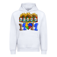 White proud mom Urban Hoodie - AdoDesignShop