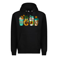 Black arizona coffee cups Premium Hoodie - AdoDesignShop