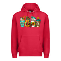 Cardinal arizona coffee cups Premium Hoodie - AdoDesignShop