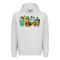Dove Grey arizona coffee cups Premium Hoodie - AdoDesignShop
