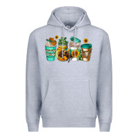 Heather Grey arizona coffee cups Premium Hoodie - AdoDesignShop