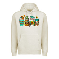 Oatmeal Heather arizona coffee cups Premium Hoodie - AdoDesignShop