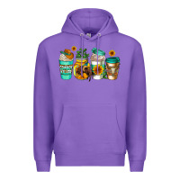 Purple arizona coffee cups Premium Hoodie - AdoDesignShop