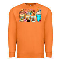 Carrot flowers with coffee Premium Sweatshirt - Zillion Design Studio