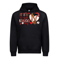 Black it s a tee ball kinda day baseball Urban Hoodie - Artiststas