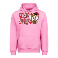 Fuchsia Pink it s a tee ball kinda day baseball Urban Hoodie - Artiststas