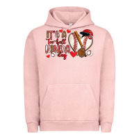 Pigment Salmon it s a tee ball kinda day baseball Urban Hoodie - Artiststas