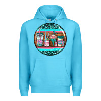 Ocean Blue nurse car coasters Premium Hoodie - AdoDesignShop