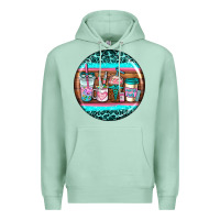 Seafoam nurse car coasters Premium Hoodie - AdoDesignShop