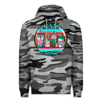 Slate Camo nurse car coasters Premium Hoodie - AdoDesignShop