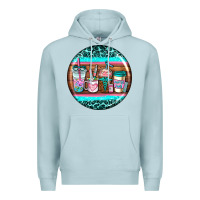 Blue Mist nurse car coasters Premium Hoodie - AdoDesignShop