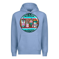 Colony Blue nurse car coasters Premium Hoodie - AdoDesignShop