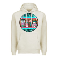 Oatmeal Heather nurse car coasters Premium Hoodie - AdoDesignShop