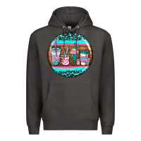 Smoke nurse car coasters Premium Hoodie - AdoDesignShop