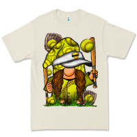 Bone softball gnome Premium Tee - SublimationCraftShop