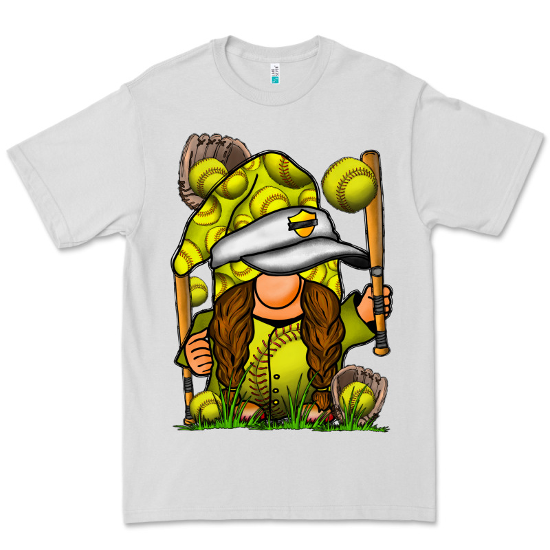 Softball Gnome Premium Tee by SublimationCraftShop | Teevron