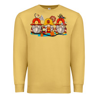 Antique Gold firefighter gnomes Premium Sweatshirt - Zillion Design Studio