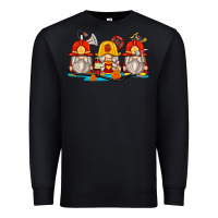 Black firefighter gnomes Premium Sweatshirt - Zillion Design Studio