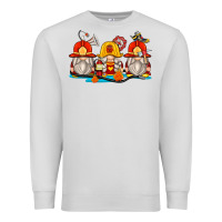 Dove Grey firefighter gnomes Premium Sweatshirt - Zillion Design Studio