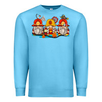 Ocean Blue firefighter gnomes Premium Sweatshirt - Zillion Design Studio