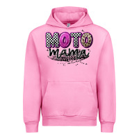 Fuchsia Pink moto mama Urban Hoodie - Artiststas