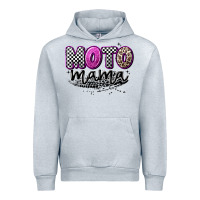 Heather Grey moto mama Urban Hoodie - Artiststas